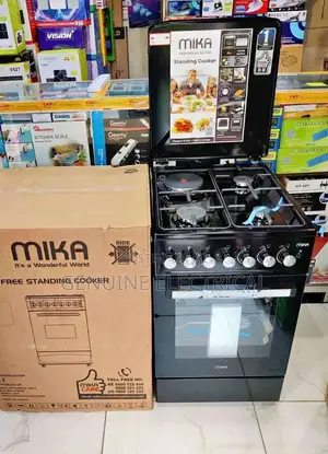 High Quality Mika 50 by 60 3+1 E Standing Cooker