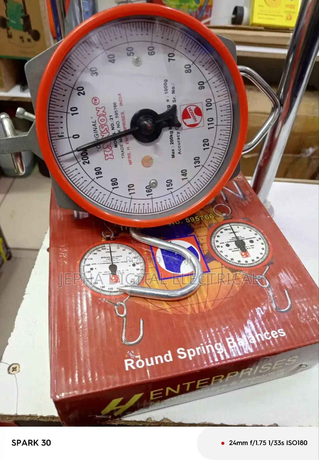 Hanson Hanging Scale 200kg