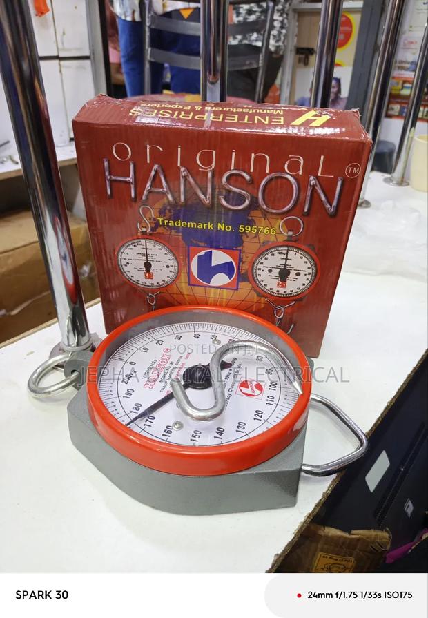 Handson Hanging Spring Scale - main view