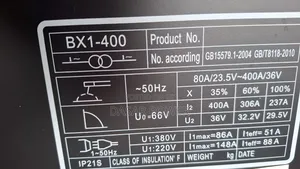 Bx1-400 Arc Welding Machine