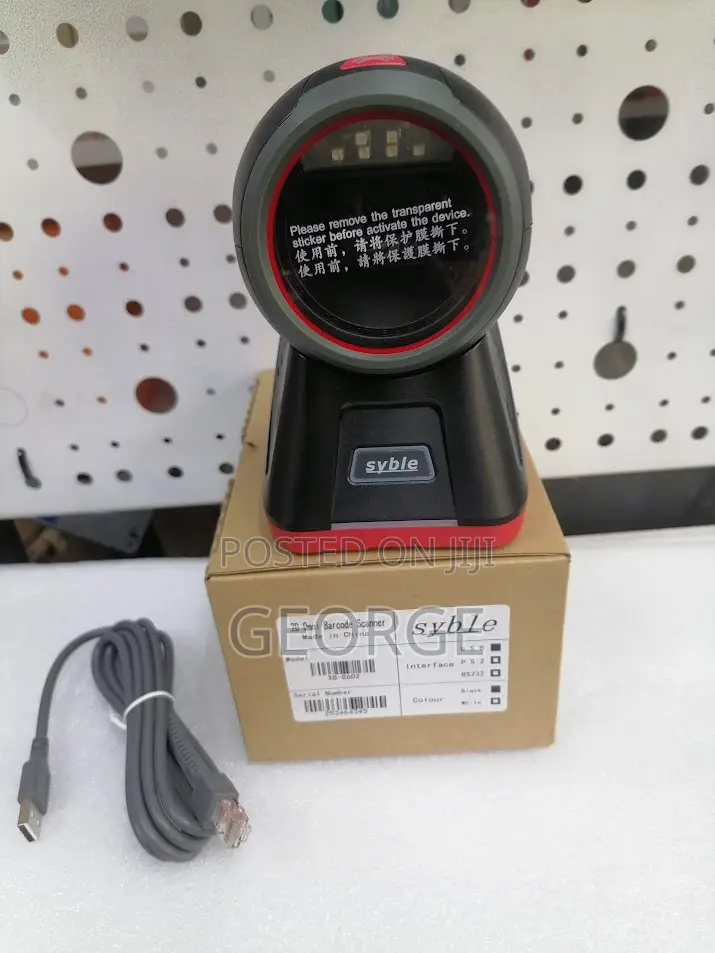 New Desktop Wired Barcode Scanner Highspeed XB8602