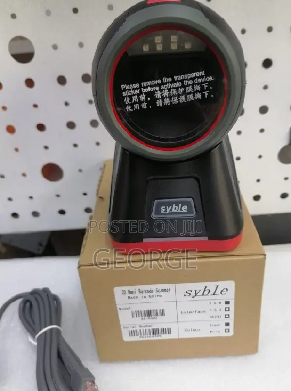 Best Quality XB-8602 2D Desktop Table Mount Barcode Scanner