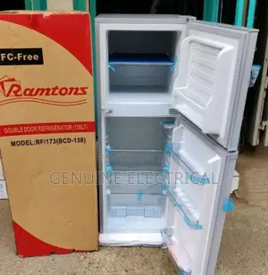 Brand New Ramtons 128 Litres Double Door Fridge