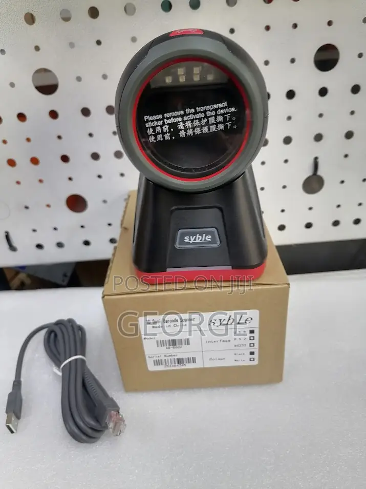 High Quality XB-8602 2D Desktop Mount Barcode Scanner
