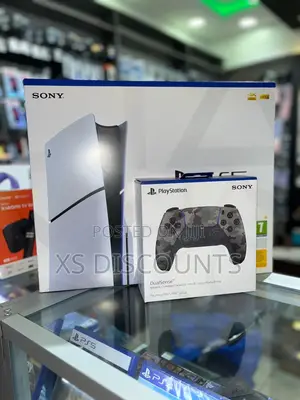 Sony Ps5 Slim Edition 1tb! Playstation 5 1year Warranty