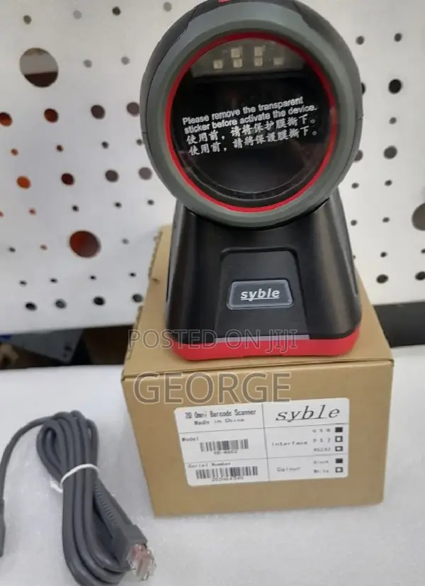 `Available XB-8602 2D Barcode Scanner Table Mount,Round