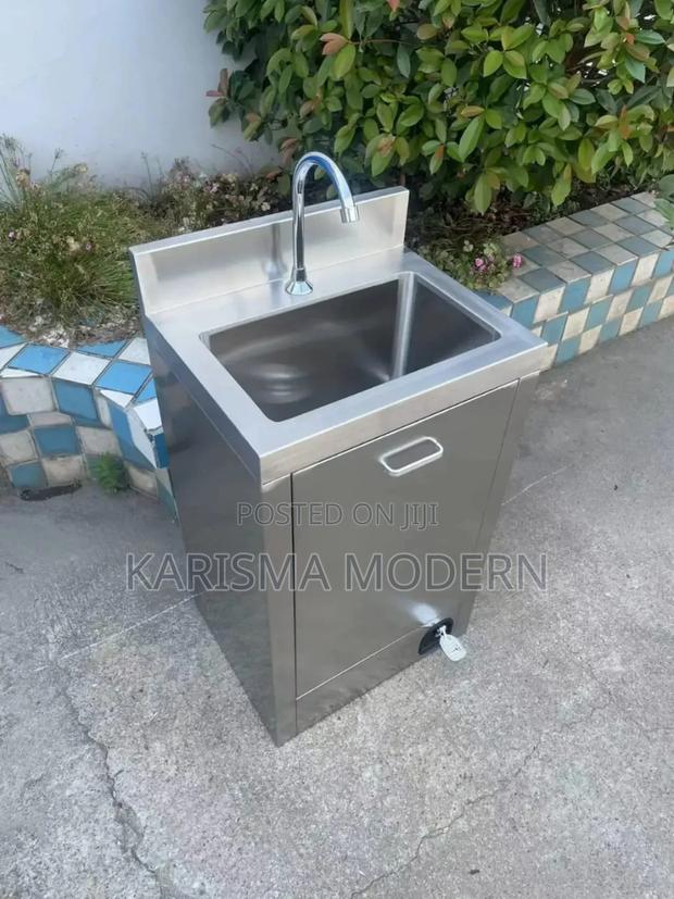Scrub Sinks With Cabinets - main view
