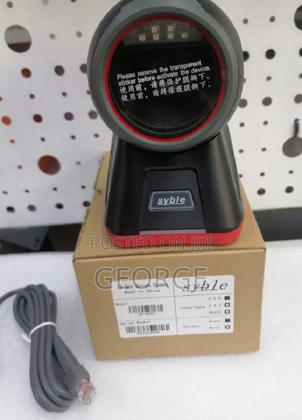 :Round Table Mount Xb8602 Barcode Scanner: - main view
