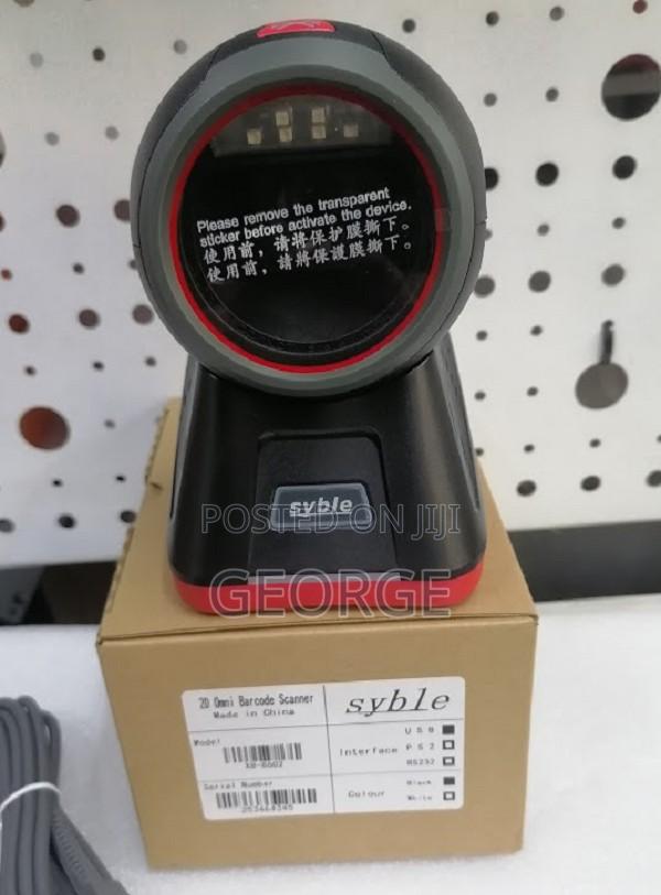 APPROVED XB-8602 2D Barcode Scanner Table Mount>Round