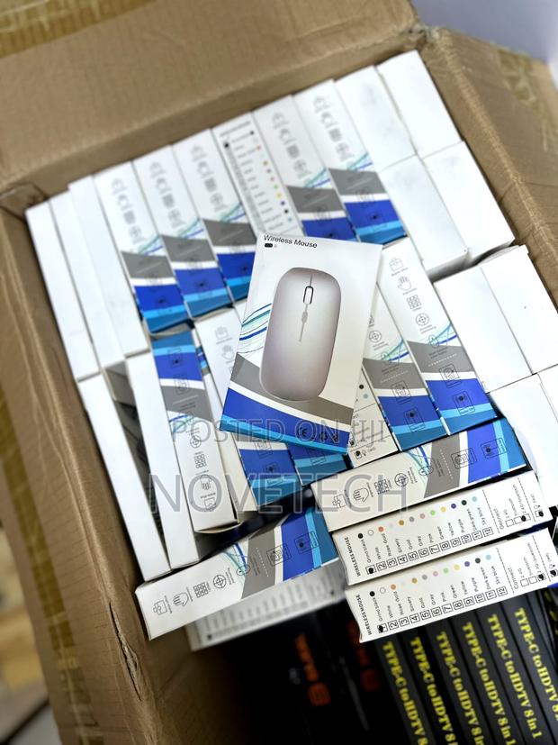 Dual Model Wireless Bluetooth Optical Rechargeable Mouse - main view