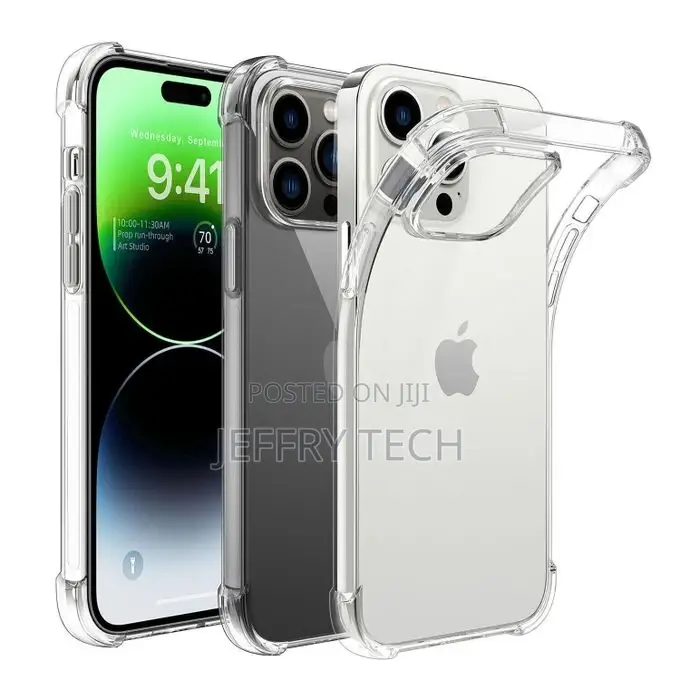 Case for iPhone 15 Pro Max Crystal Clear and Transparent