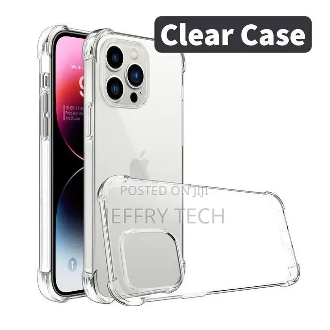 Case for iPhone 15 Pro Max Crystal Clear and Transparent
