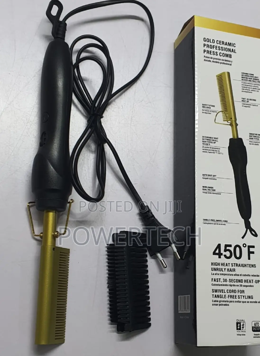 Electric Hot Comb
Electric Hot Comb
,