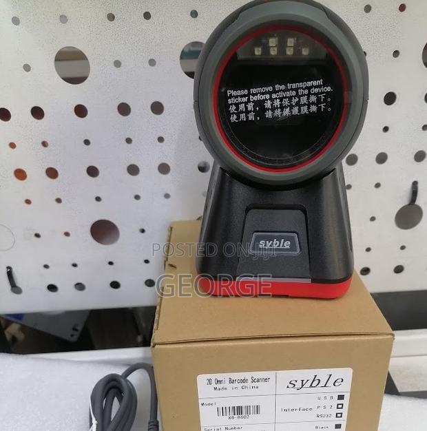 High Speed Round Table Mount Xb8602 Barcode Scanner - main view