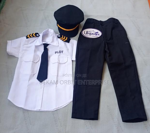 Pilot Uniform for Kids CBC Career Day