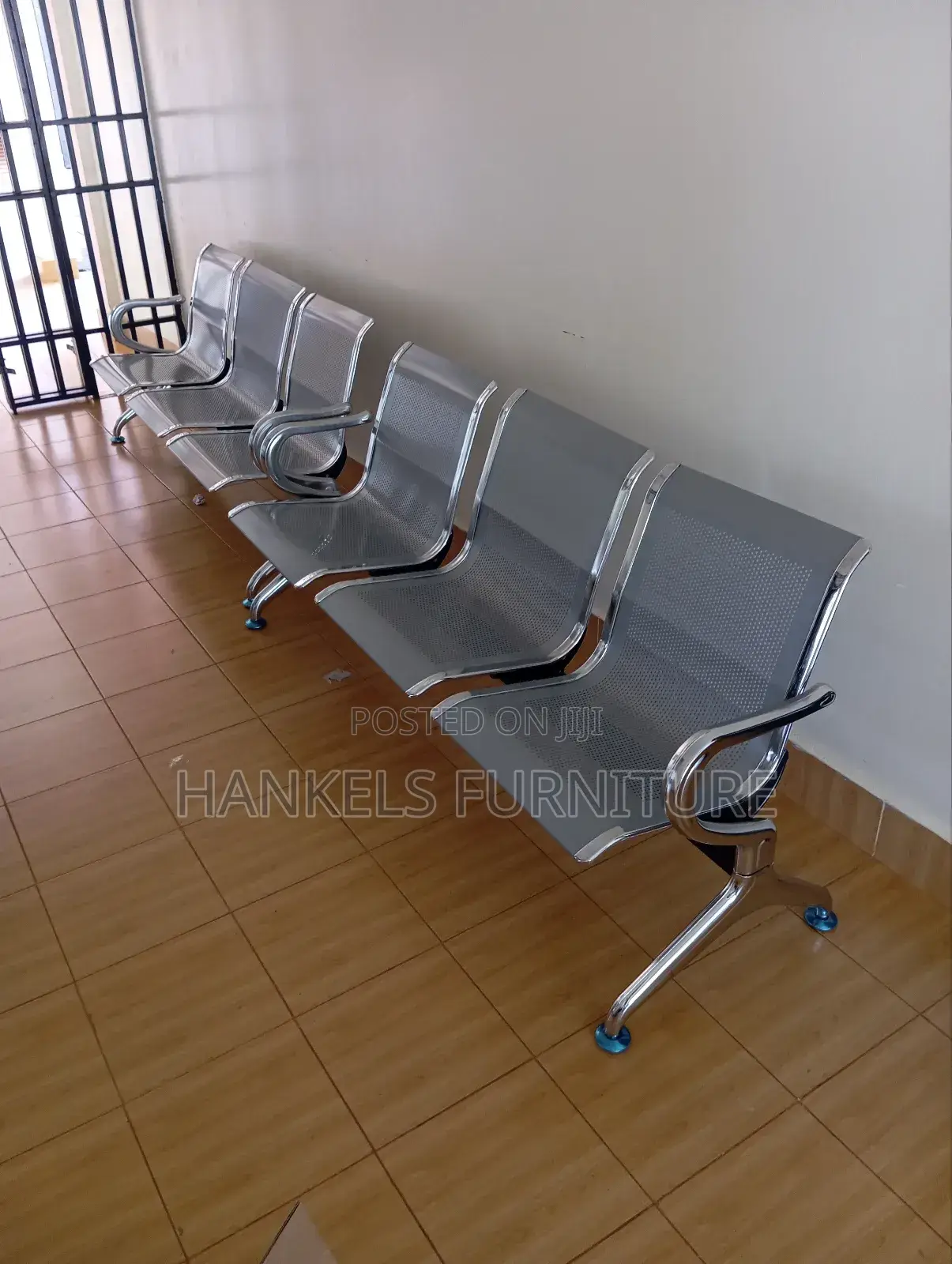 3 Seater Bench Link Chair