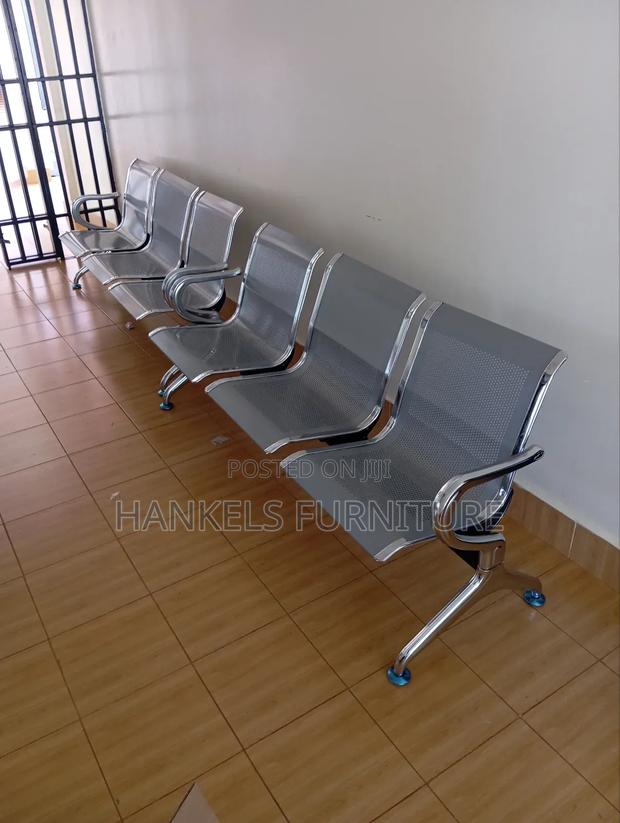 3 Seater Bench Link Chair - thumbnail 2