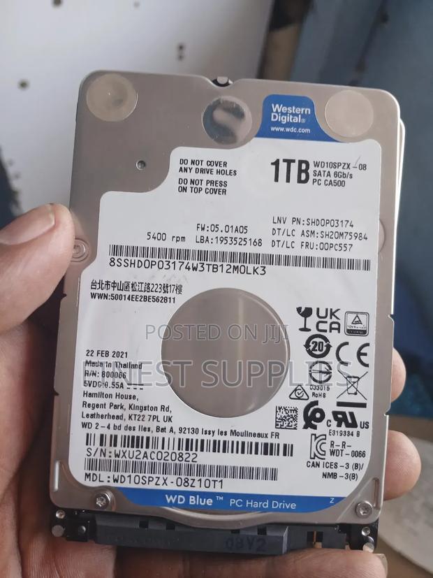 1TB Hard Disk for Laptop - main view