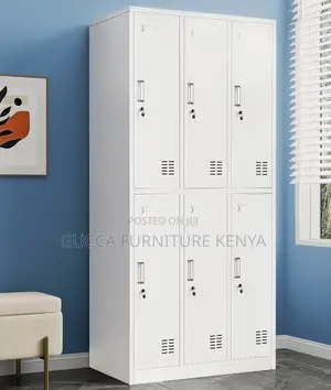 Cabinets:6-Steel Locker File Storage Home Office Cabinet