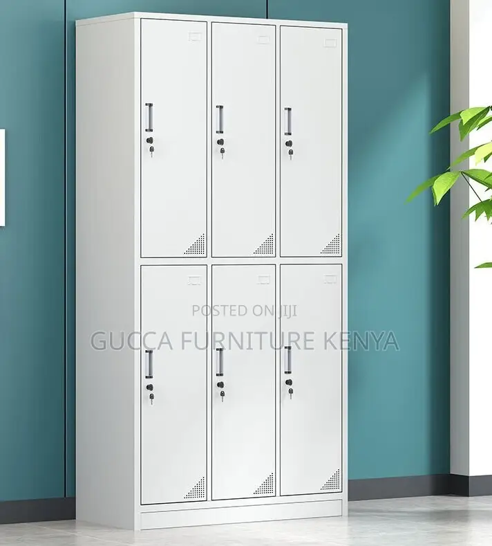 Cabinets:6-Steel Locker File Storage Home Office Cabinet