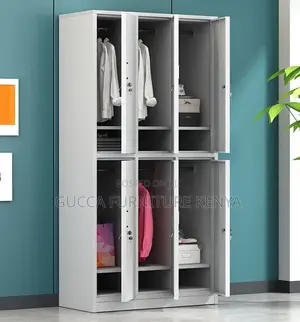 Cabinets:6-Steel Locker File Storage Home Office Cabinet
