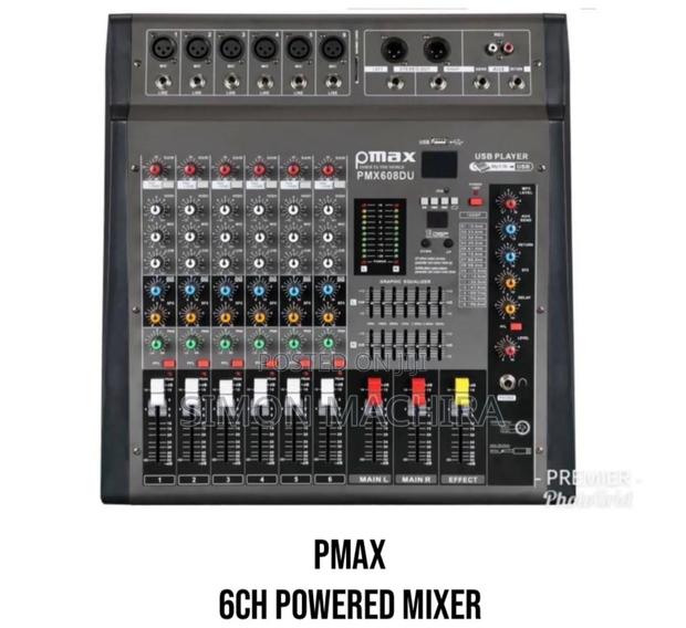 Pmax 6CH Powered Mixer