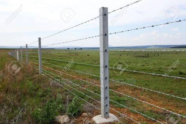 Barbed Wire-Barbed Wire Fence - thumbnail 2