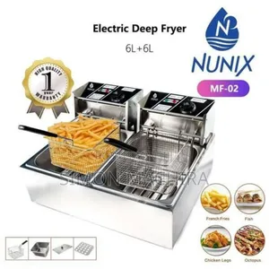 Heavy Duty Commercial Double Deep Fryer