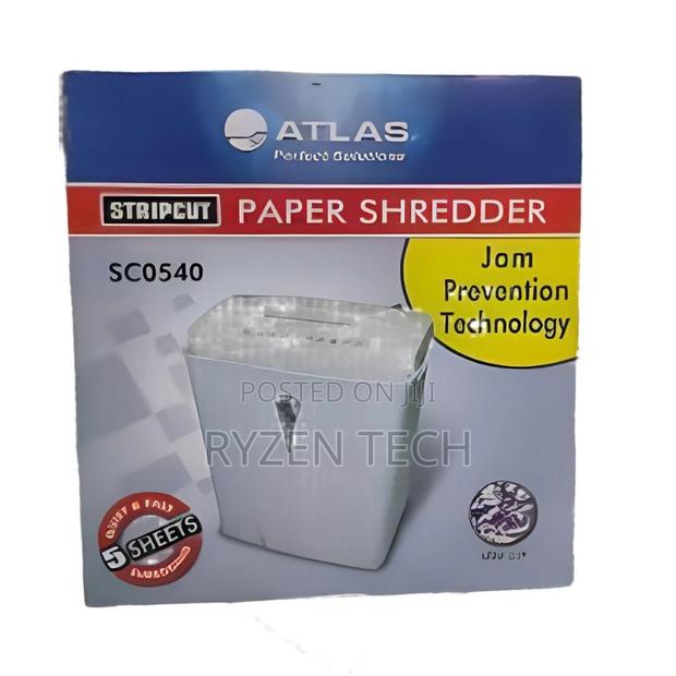 Atlas Paper Shredder Sc0540 5sheets Shredder - main view
