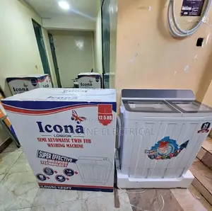 High Quality Icona 12.5kgs Twin Tub Washing Machine