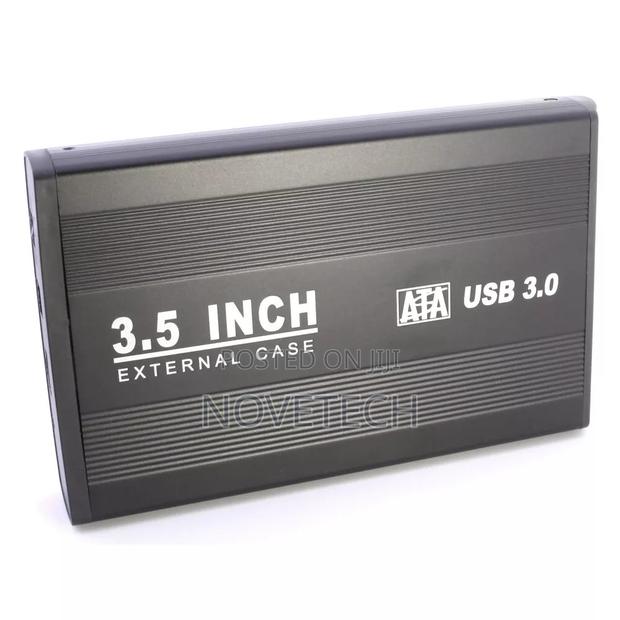 USB 3.0 Enclosure Casing 3.5" HDD Hard Disk Drive External - thumbnail 2