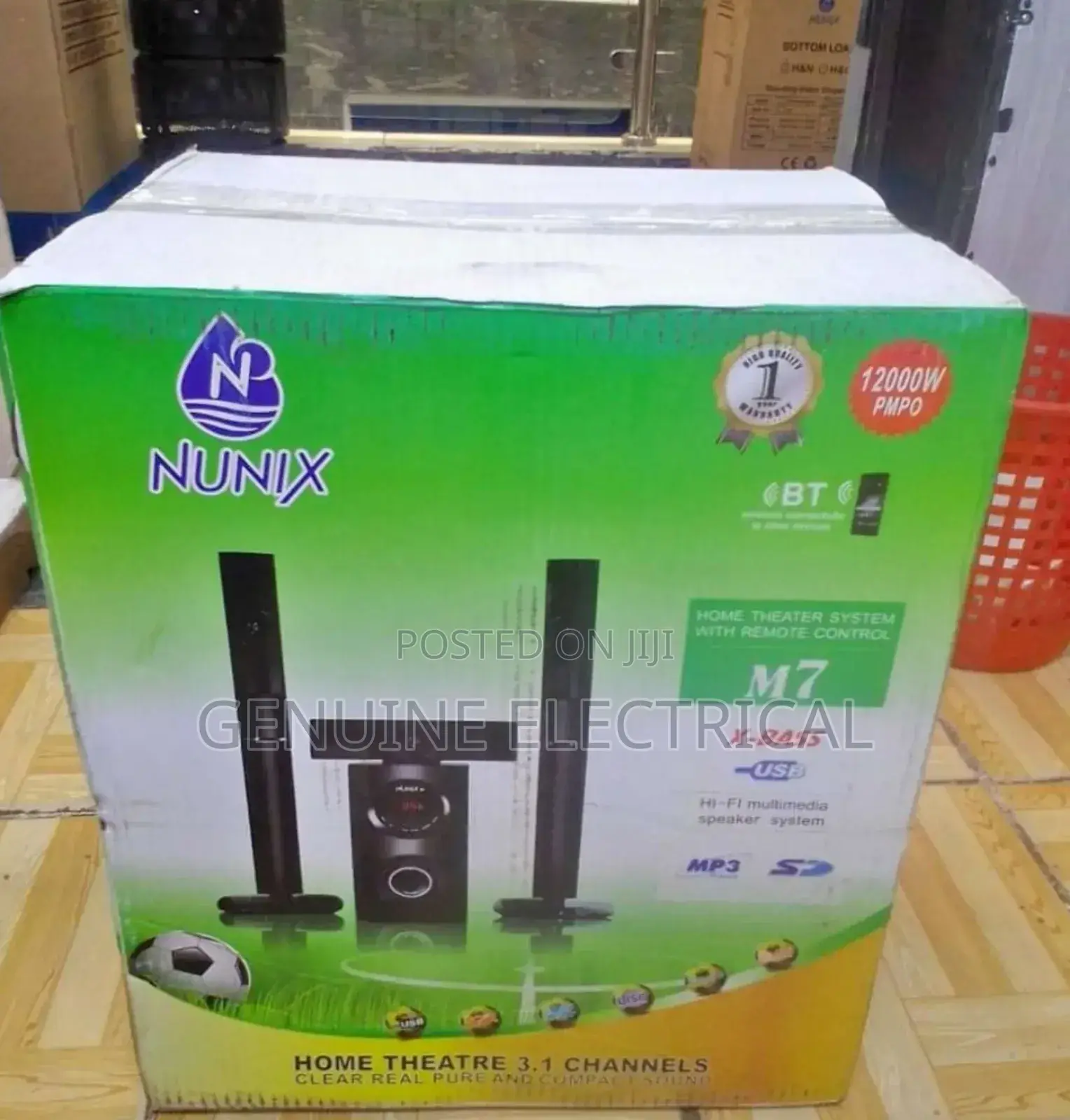 Brand New Nunix M7 Sound Bar Tall Boy
