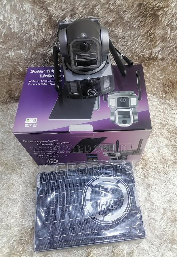 Slashed Price `Triple Lens 4g Solar PTZ Camera - main view