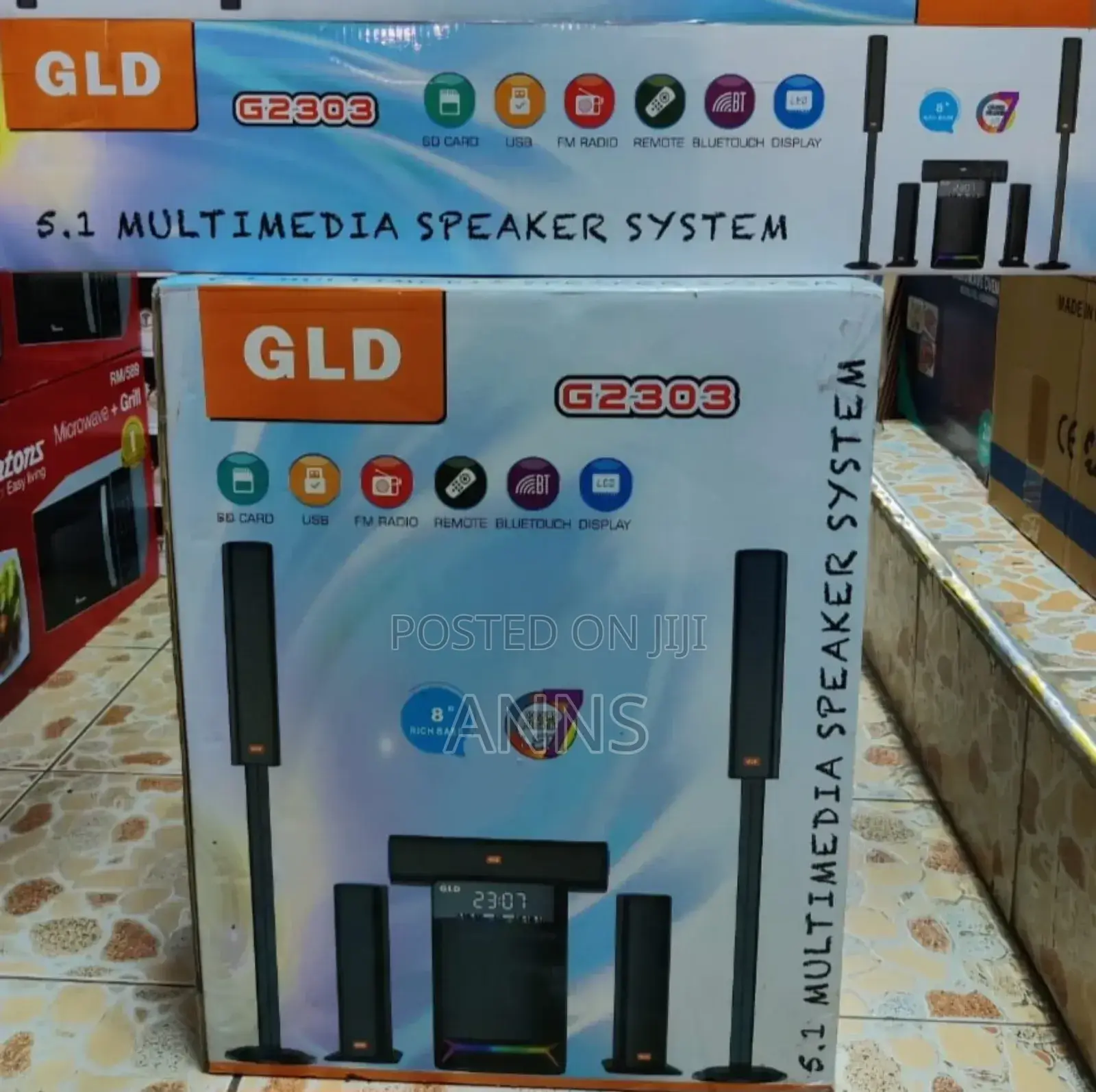*GLD 5.1 Home Sound System MD-2303
