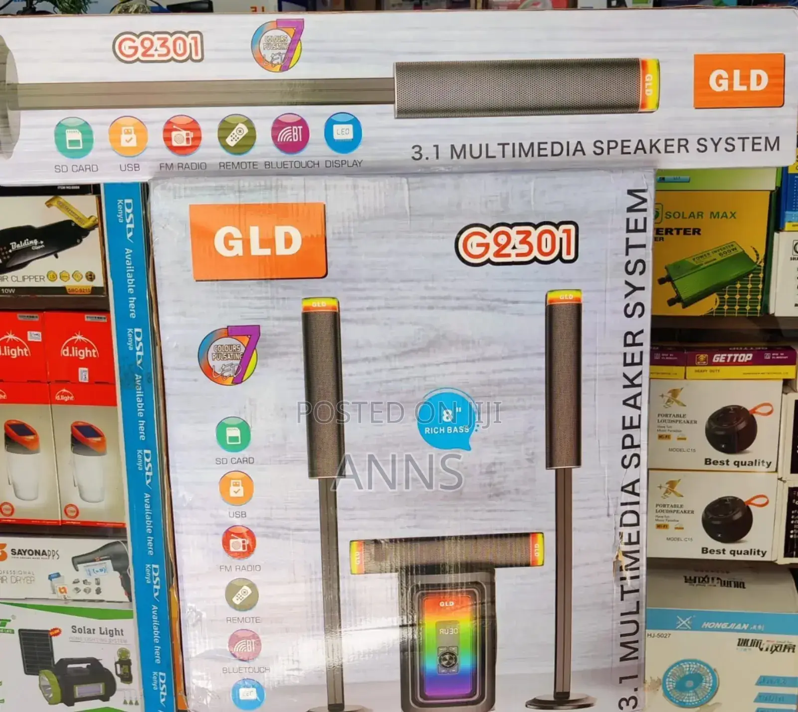 GLD Woofer 3.1 Tall Boy G2301 Systems