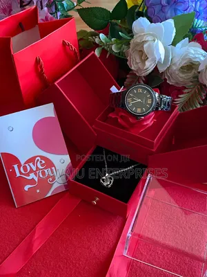 Valentine's Gift for Her With Black Watch