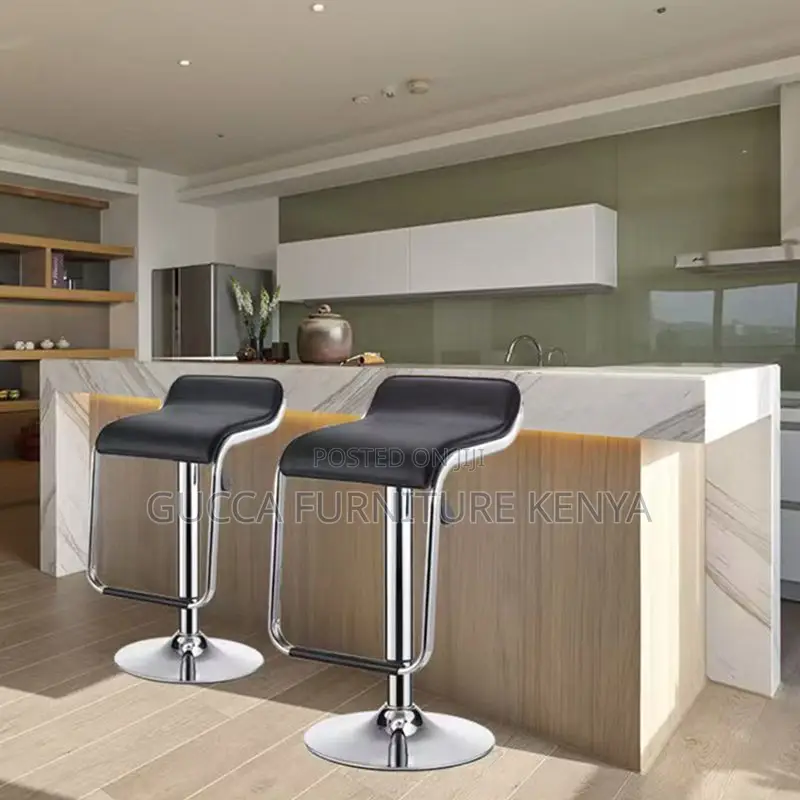 Home Chairs: Dark Gray Rawhide Riding Seat Pub Stool
