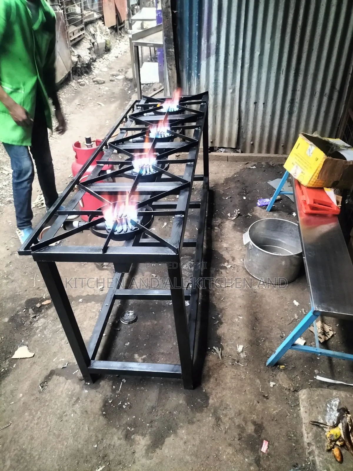 Magnificent 4 Burner Mild Steel