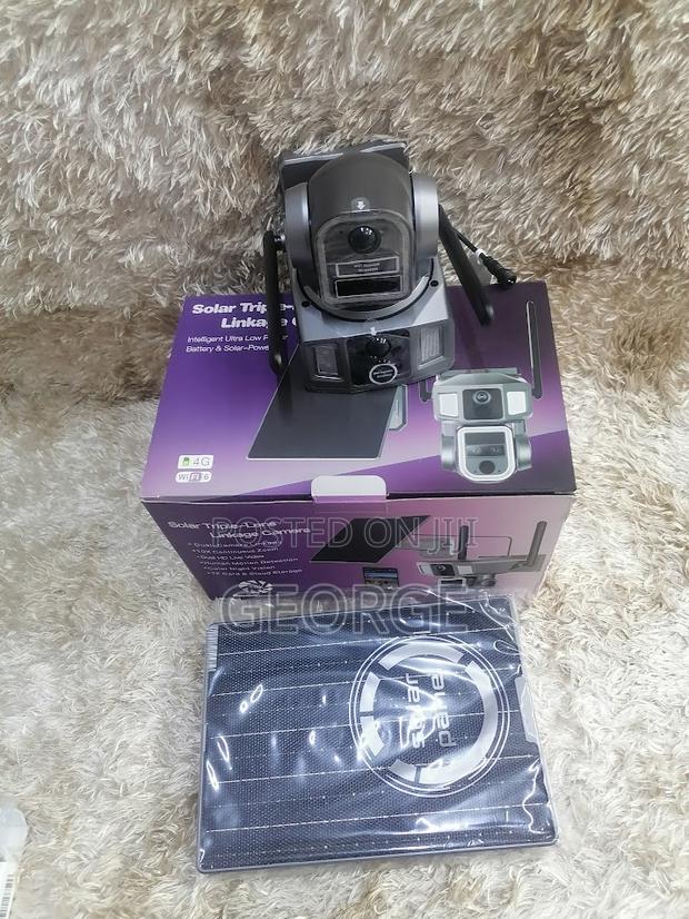 Bestseller-Triple Lens 4g Solar PTZ Camera - main view