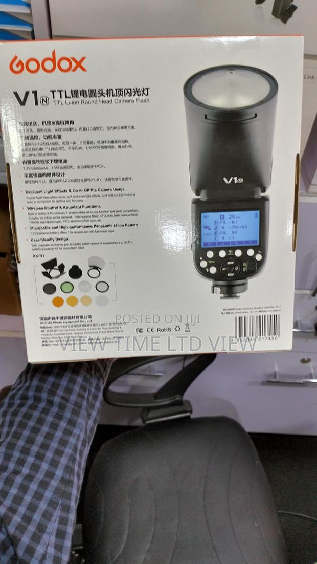 Godox V1 Flash Speedlight for Nikon Cameras - main view