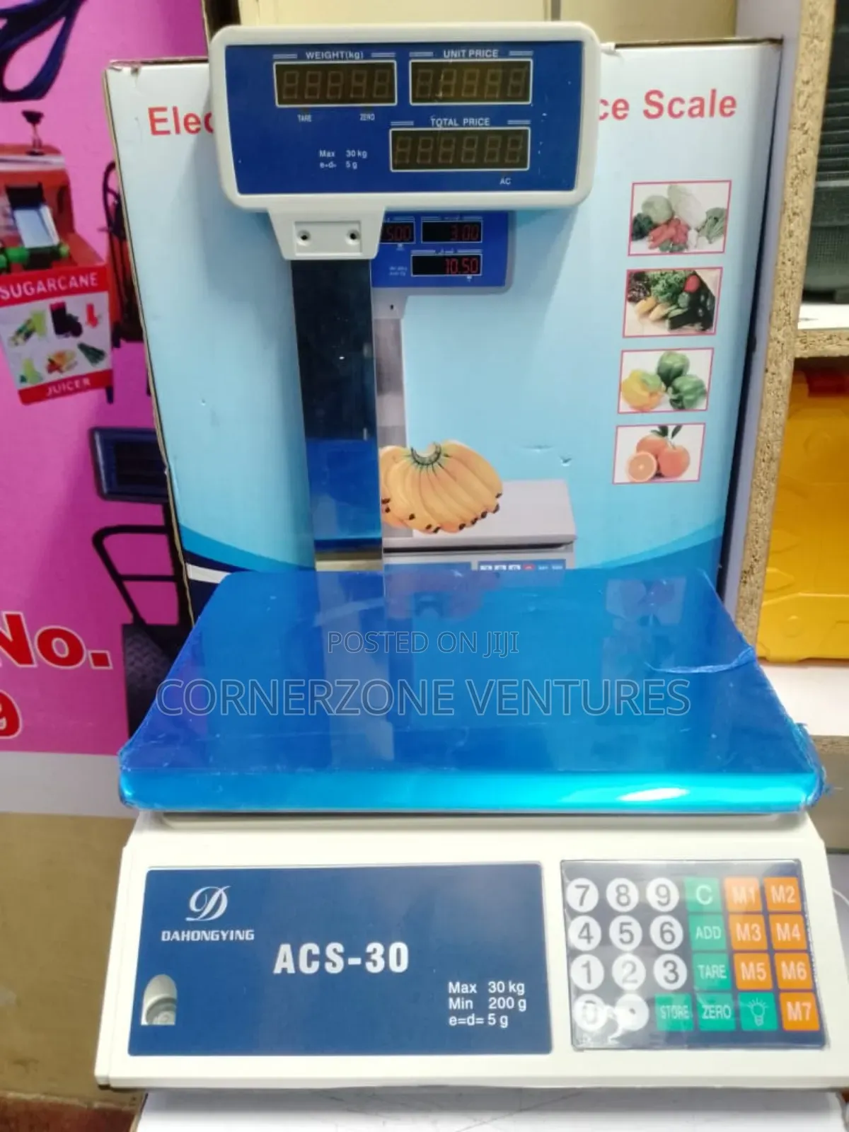 Commercial 30kg Digital Weighing Scale, Acs 30