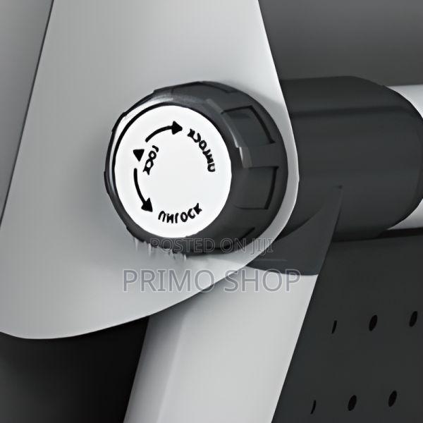 Office Tables:120cm White Modern Foldable Table With Storage - thumbnail 4