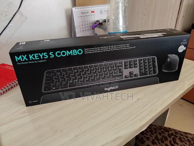 |Logitech Mx Keys Wireless Combo