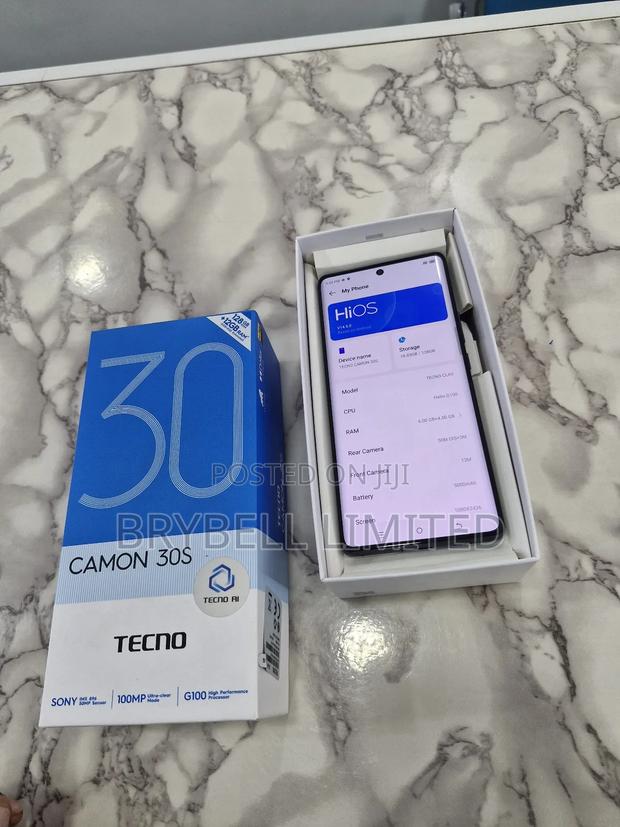 Tecno Camon 30S 128 GB Black - thumbnail 6