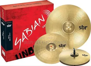 Sabian SBR Performance Cymbal Set – 14′′ Hh, 16′′ Crash/Ride