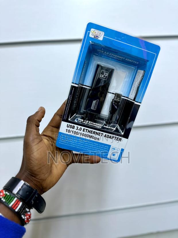 USB 3.0 Gigabit Ethernet LAN RJ45 1000mbps Network Adapter - main view