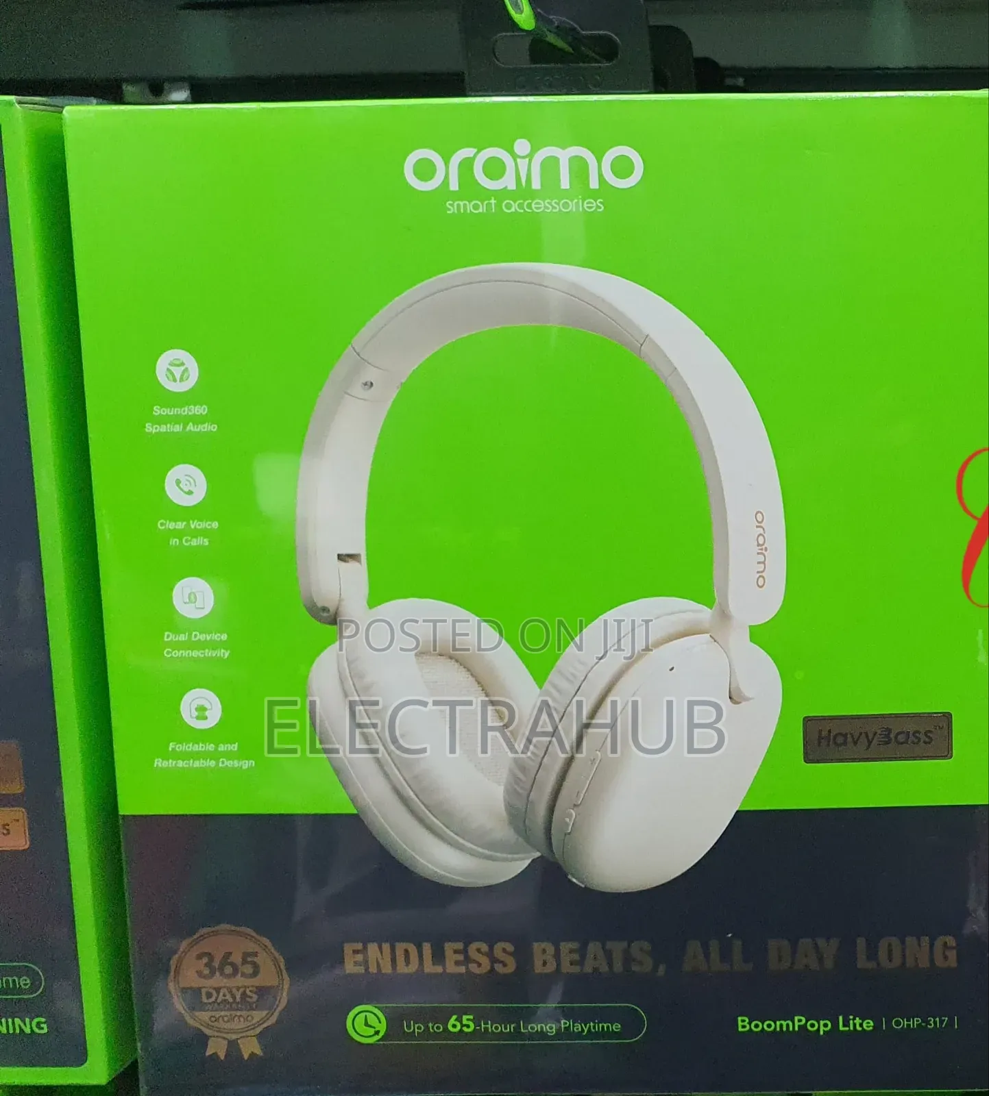 Oraimo Boom Pop Lite OHP-317 Headphone New Available I