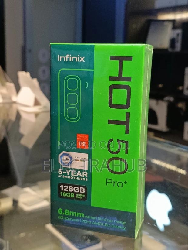 New Infinix Hot 50 Pro+ 4G 128 GB Blue