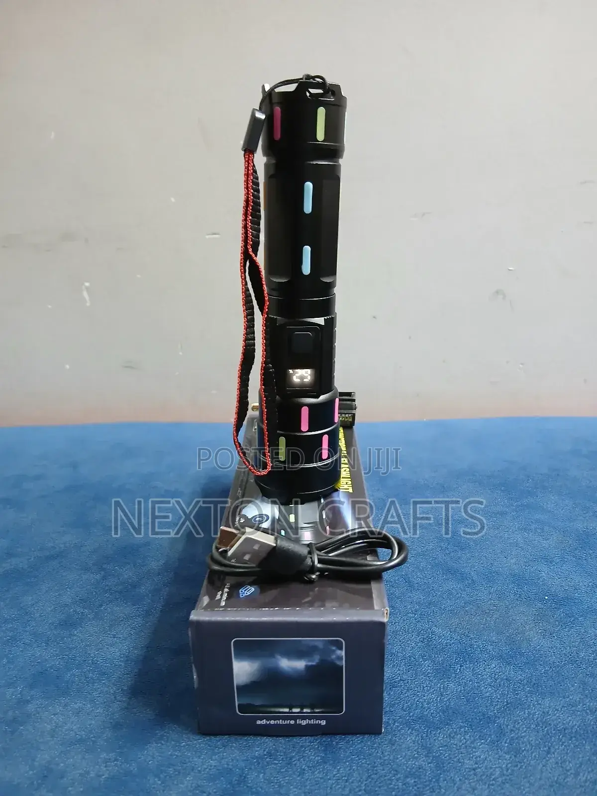 Metallic Flashlight Torch