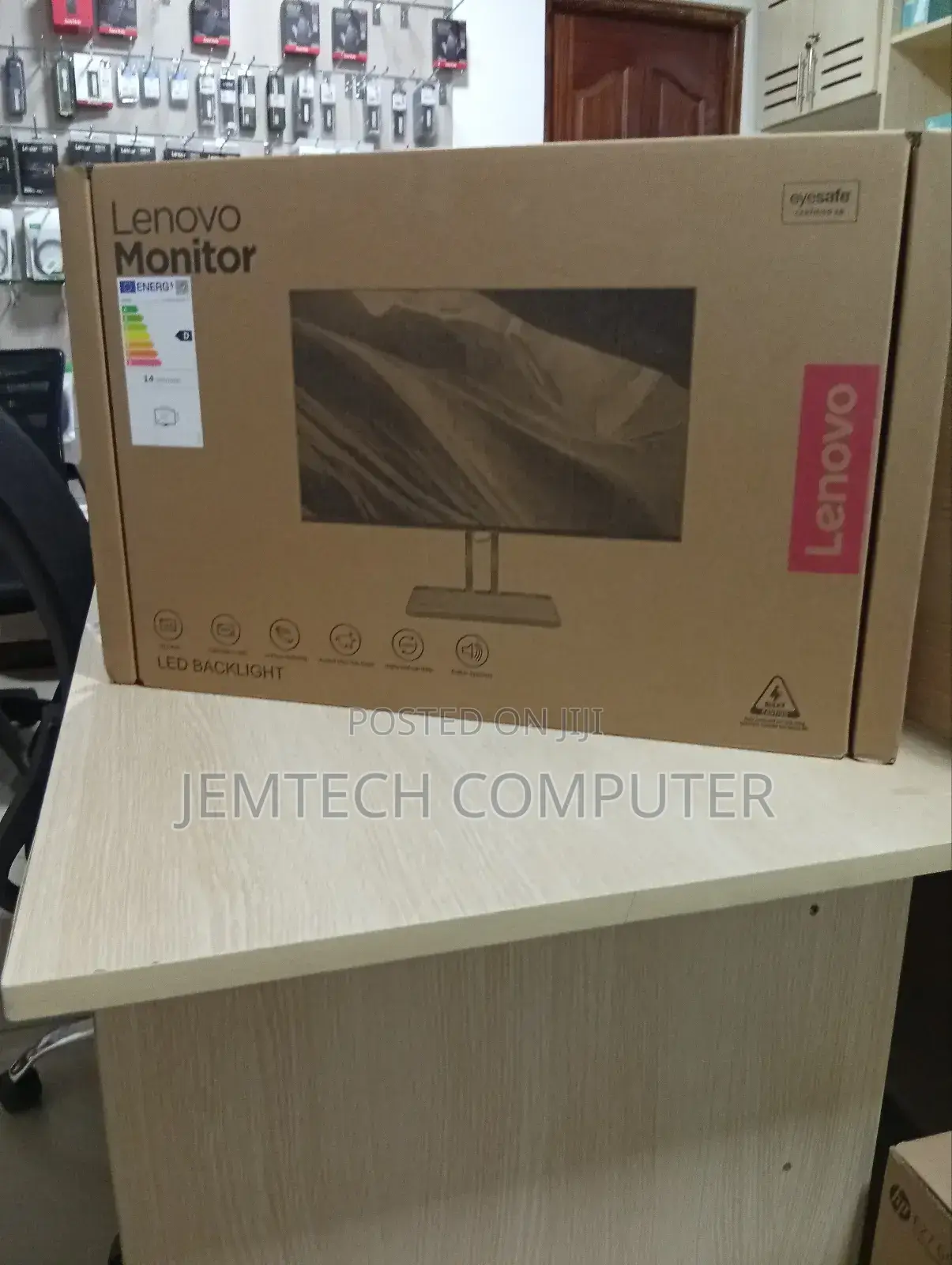 Lenovo L27i-40 27" FHD Monitor, Cloud Grey Color,